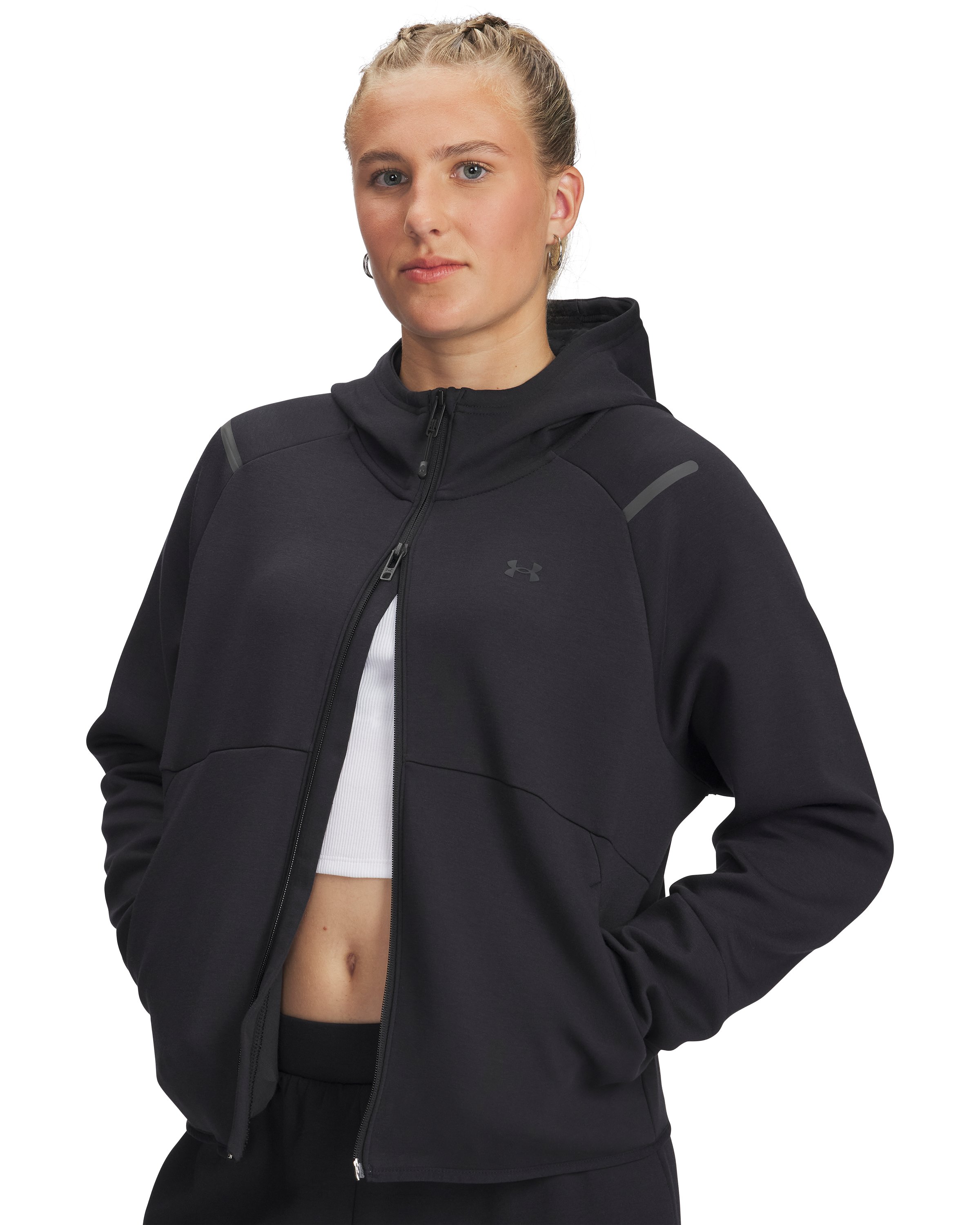 UA Unstoppable Fleece Women's Full-Zip 16