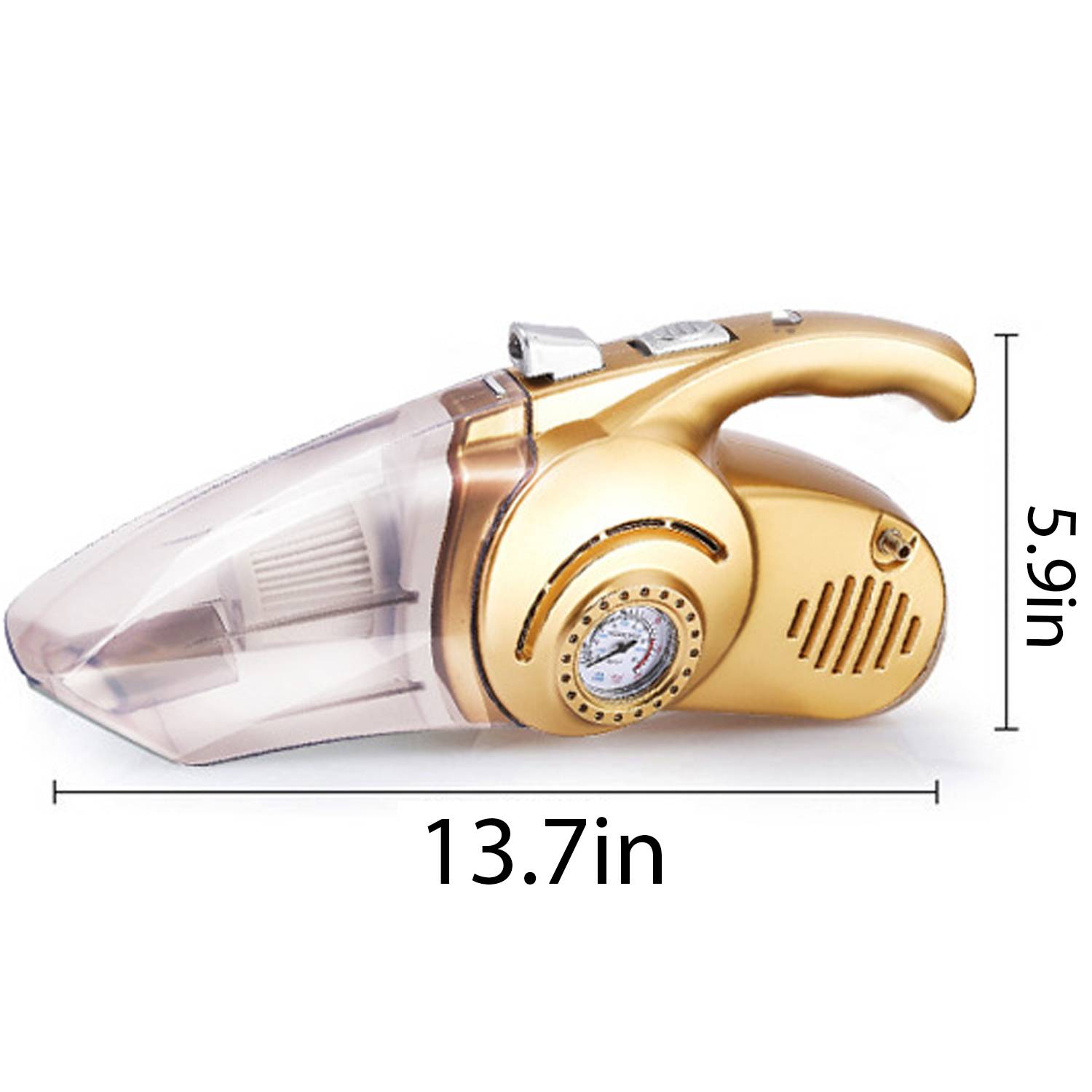 Portable Multifunction Vacuum Cleaner CarAir Pump 6