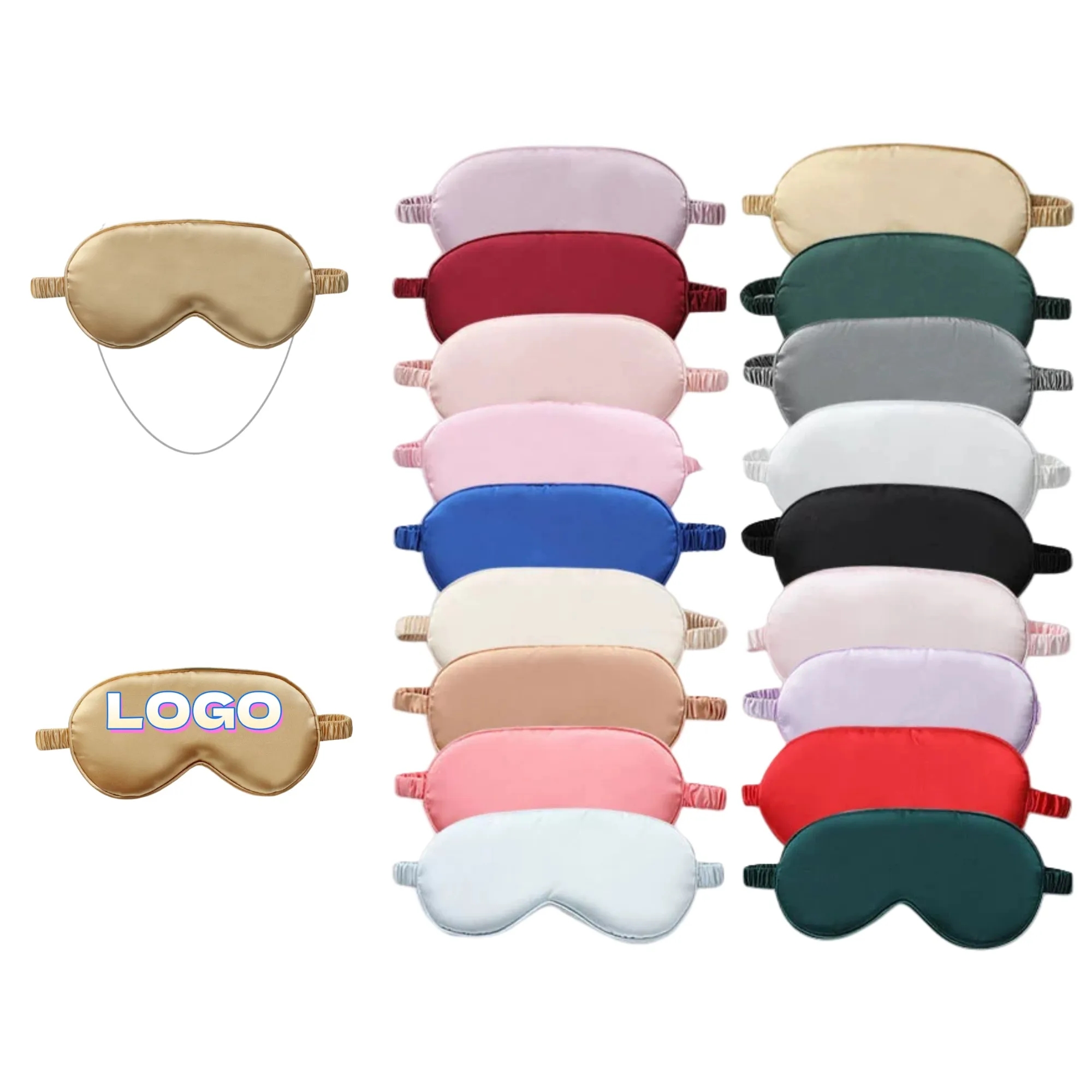 Silk-Like Light-Blocking Sleep Eye Mask For Sensitive People 3