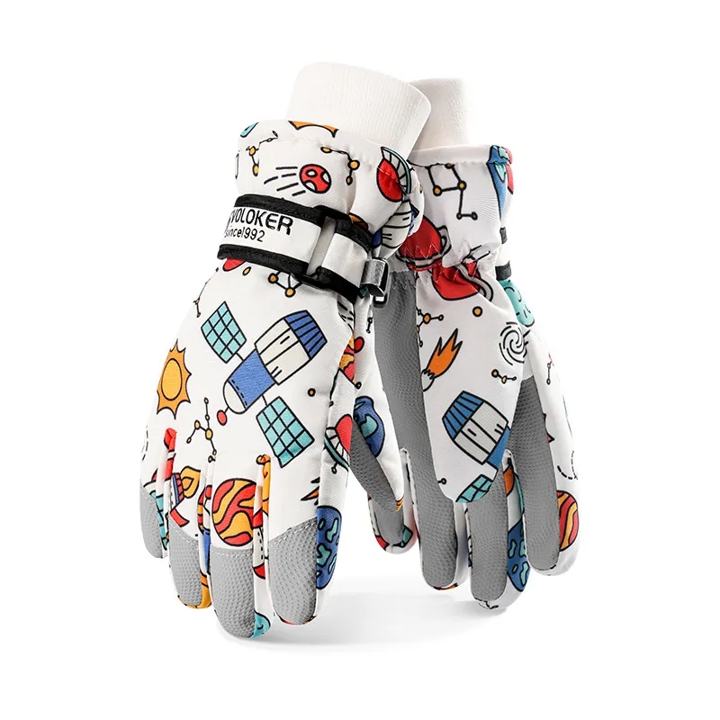 Cartoon Children Ski Gloves 4