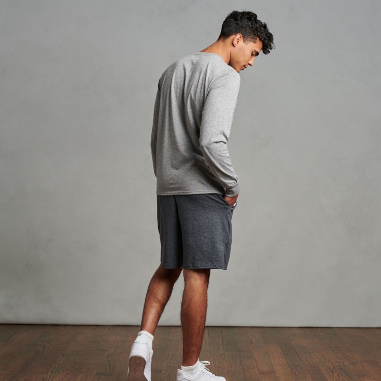 RUSSELL ATHLETIC Cotton Jersey Pocketed Short 8