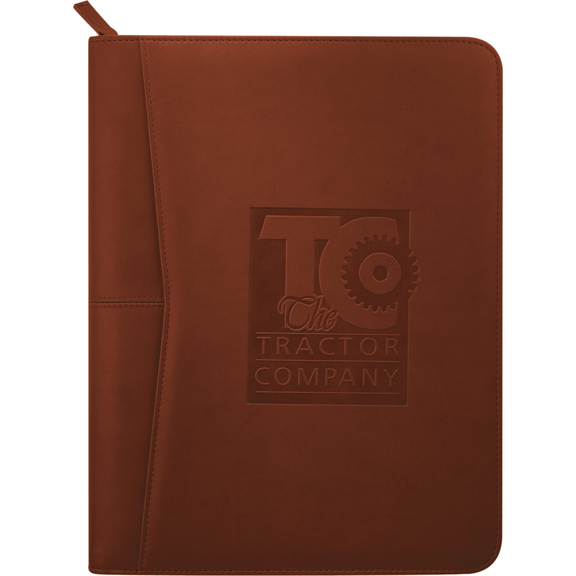 Zippered UltraHyde Padfolio FSC Mix Paper