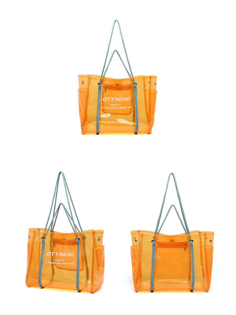 PVC Transparent Jelly Tote 3