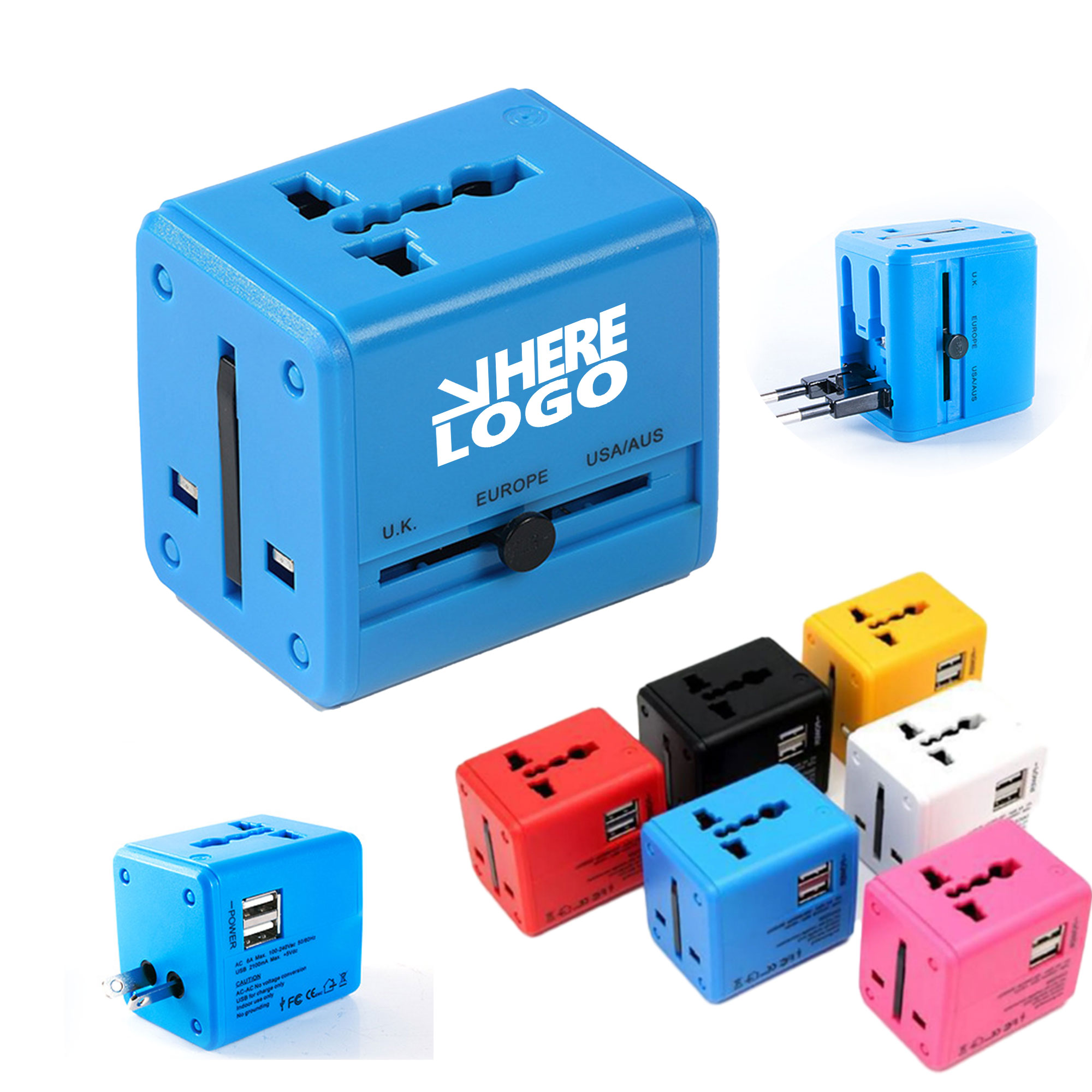 MOQ 20 Travel Adapter Plug Multifunctional 2