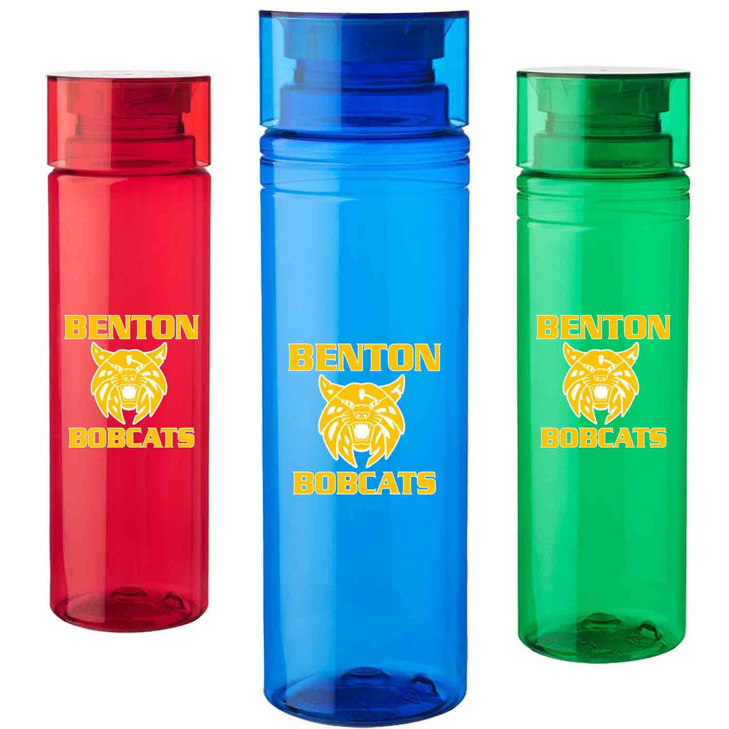 30 oz. Plastic Cylindrical Water Bottles 3