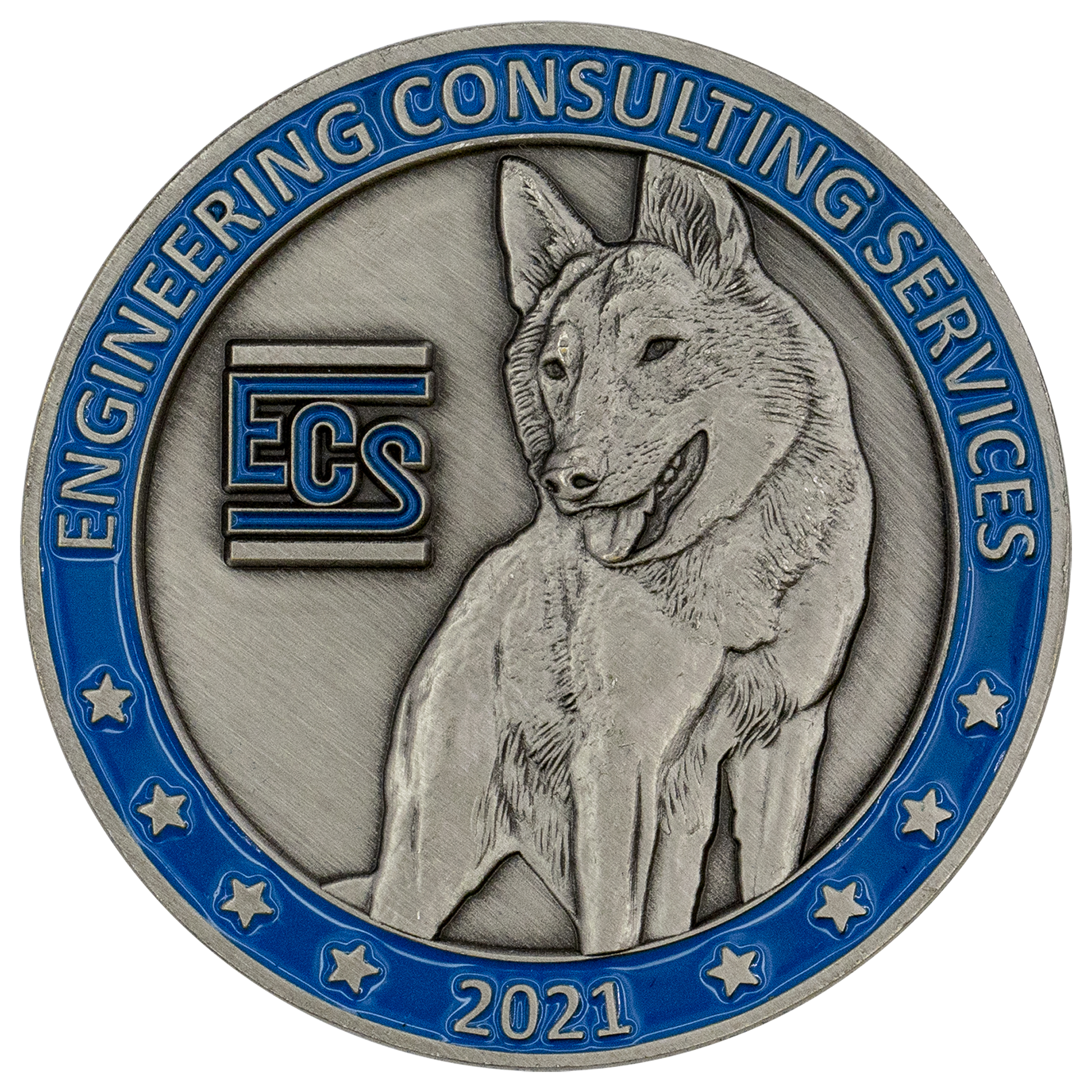 Die Struck Brass Challenge Coins (3D) 5