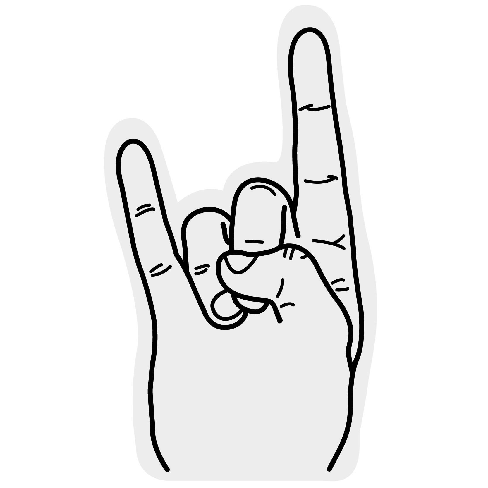 Rock On/ Horn Hand 21