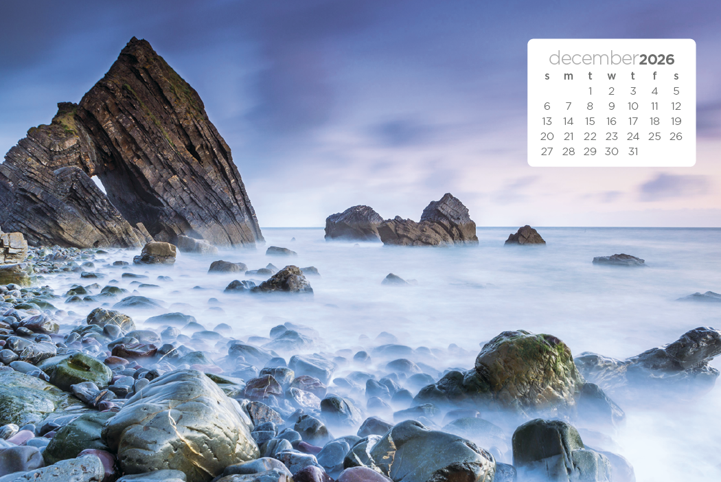 Triumph® Calendars Simplicity Large Desk Calendar 44