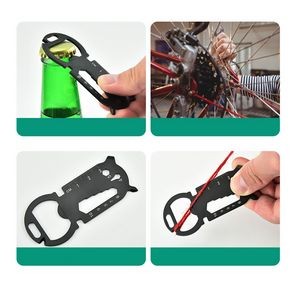 Multi-Function Creative Bottle Opener Keychain 11