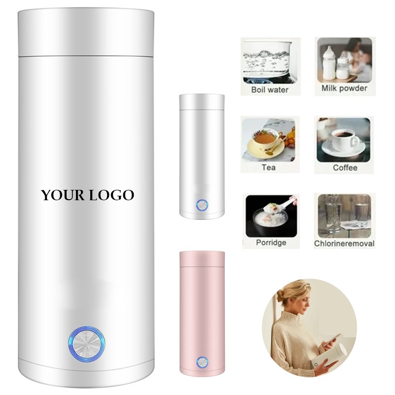 13.5 Oz Travel Portable Electric Kettle for Boiling Water 7