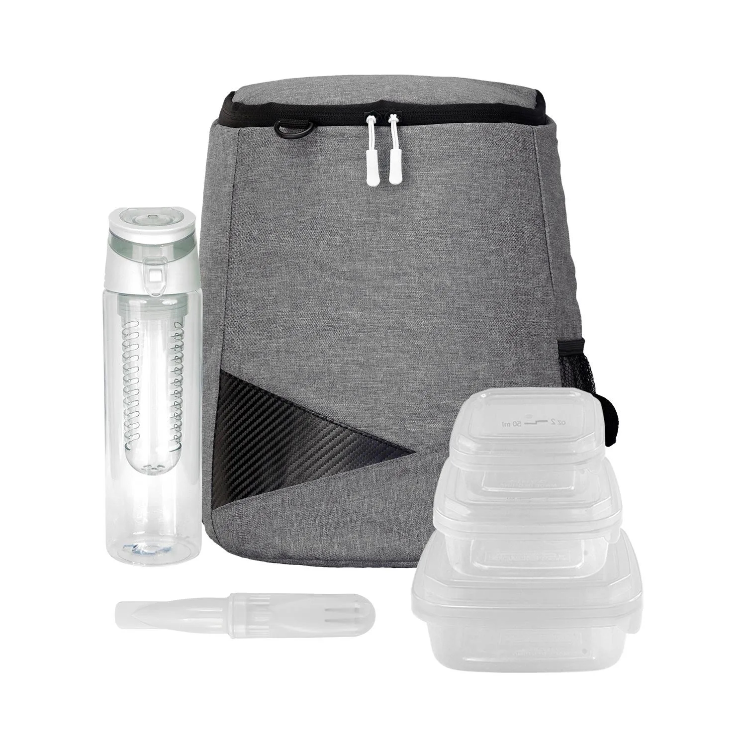 Portion Control Drink & Cutlery Set 10