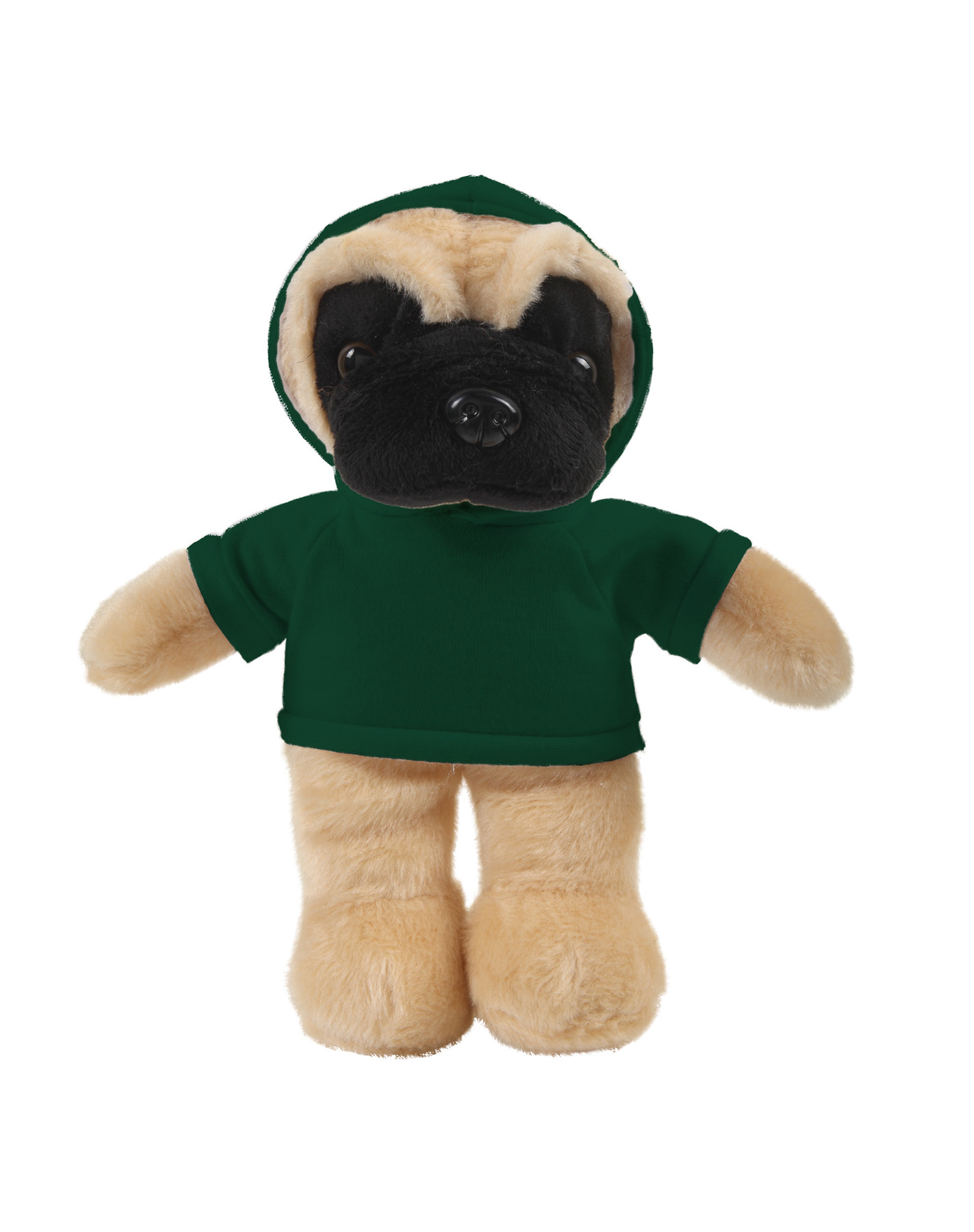 soft plush Pug with hoodie 2