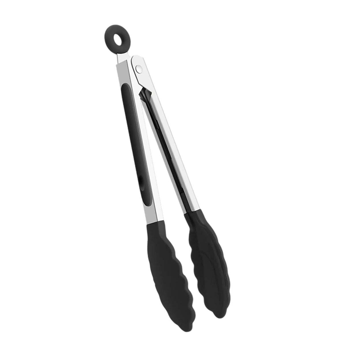 Stainless Steel Kitchen Tongs with Silicone Handle 10