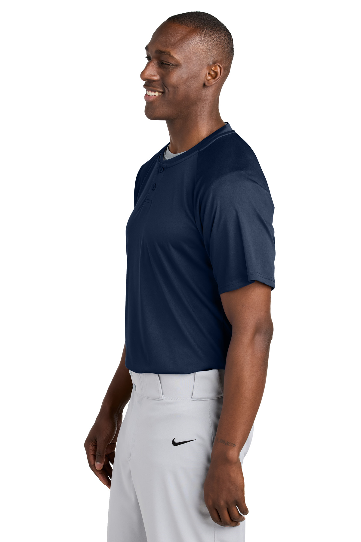 Sport-Tek PosiCharge Competitor 2-Button Henley ST359 52