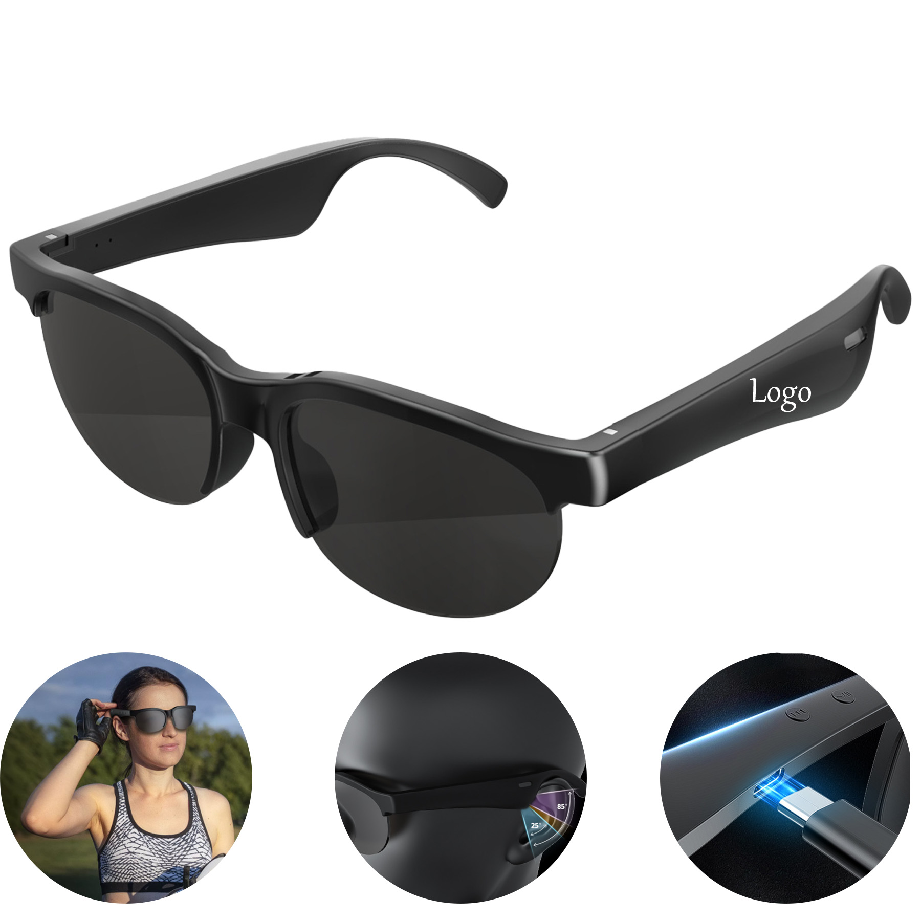 Wireless Glasses Headphones 2