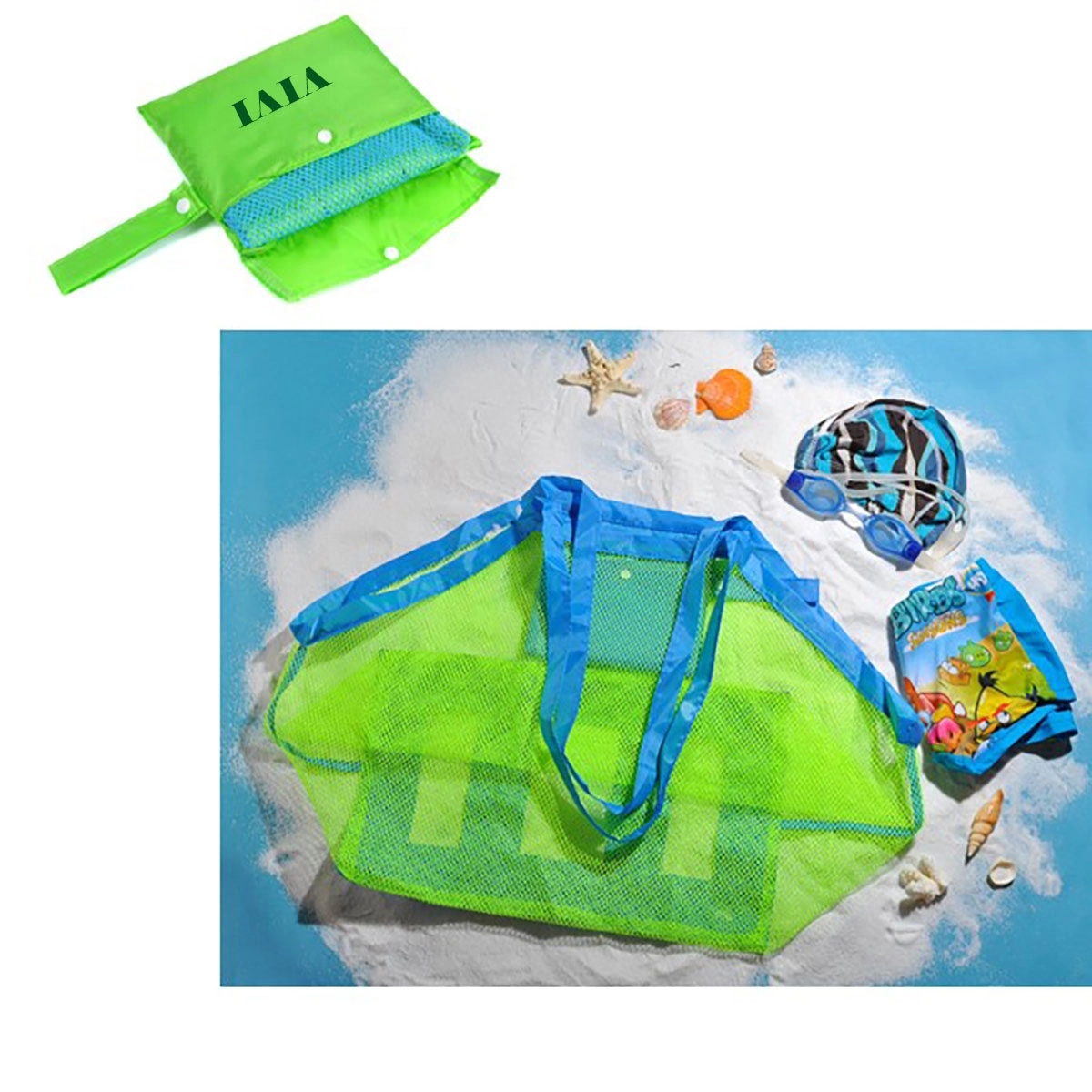 Mesh Beach Bag Extra Large Capacity 3