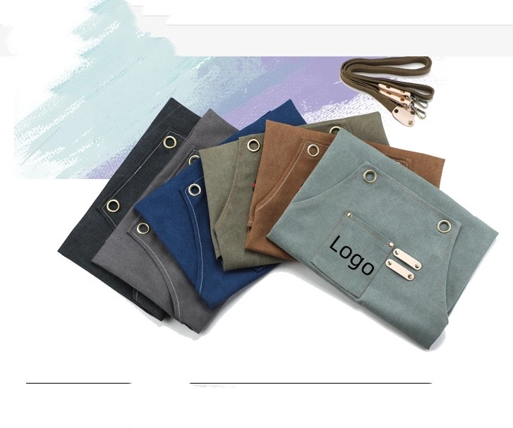 Water Resistant Cotton Canvas Adjustable Apron 8