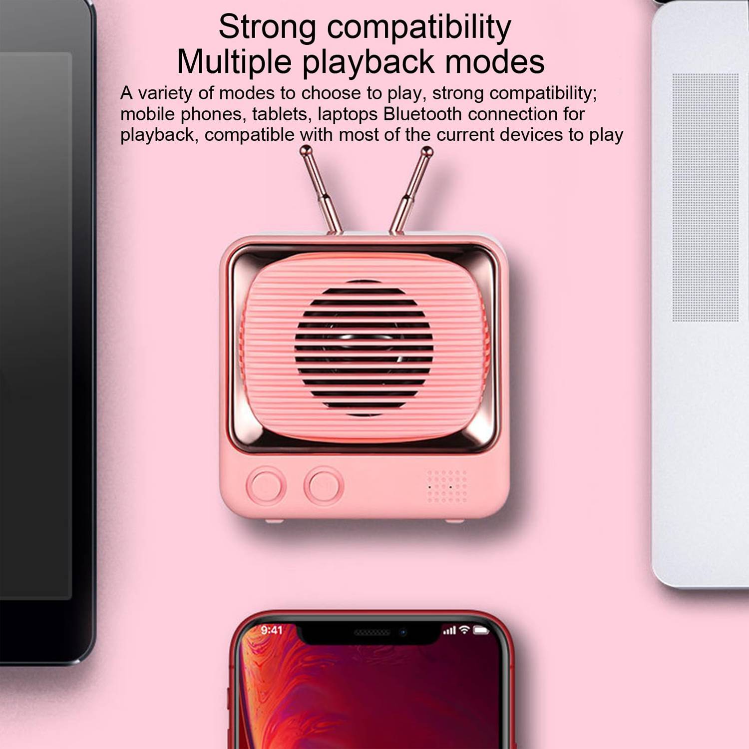 Mini Radio Bluetooth Wireless Speakers 5