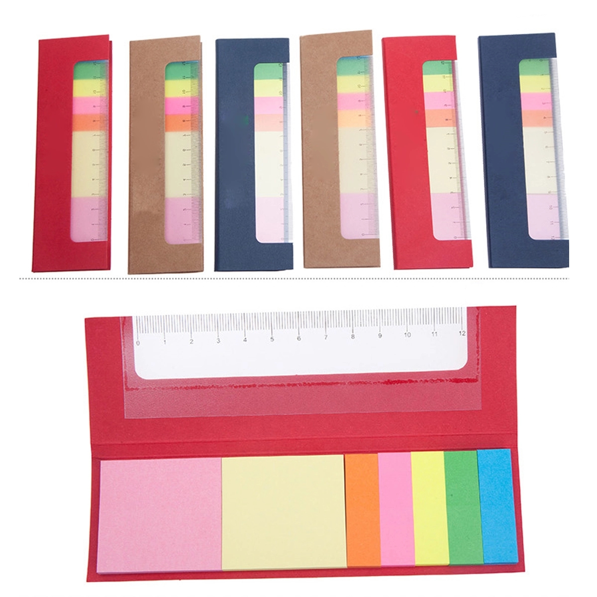 Eco Sticky Notes with Ruler 2