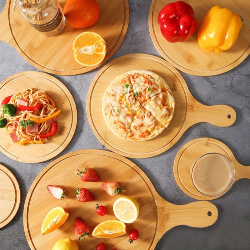 Foodservice Restaurant-Grade Wooden Bamboo Pizza Peel 6
