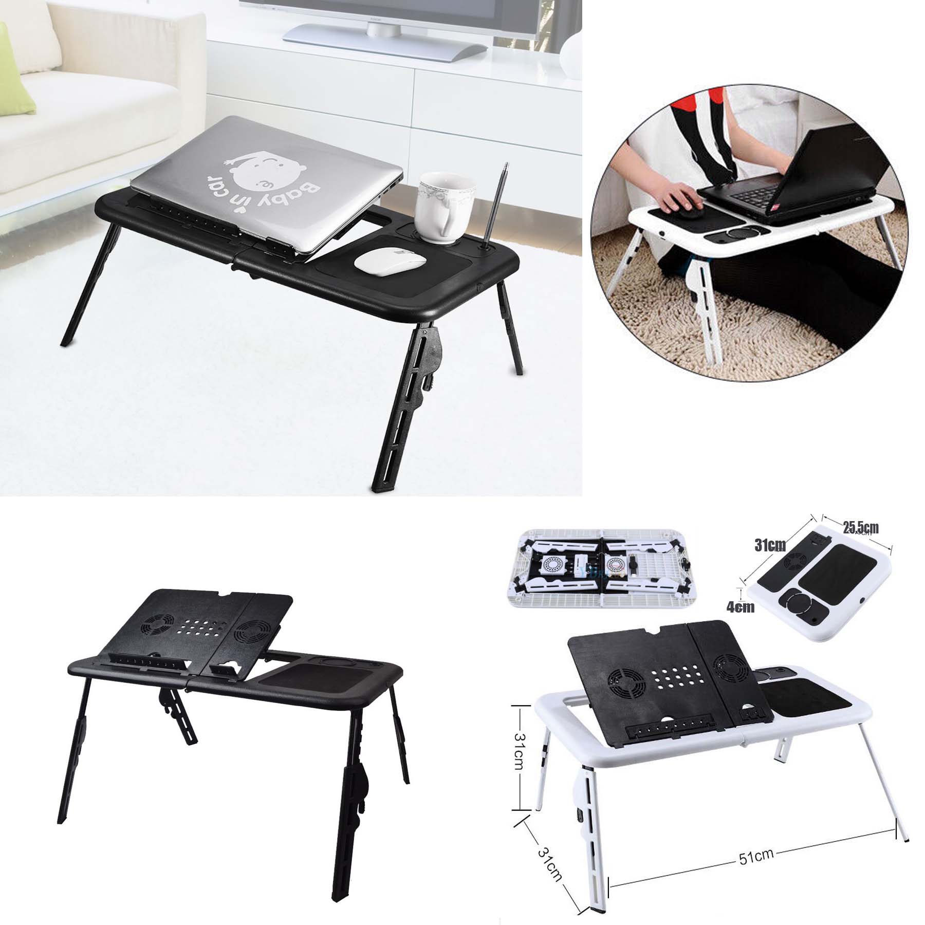 iBank ® Portable Laptop Stand, Desk Riser 1