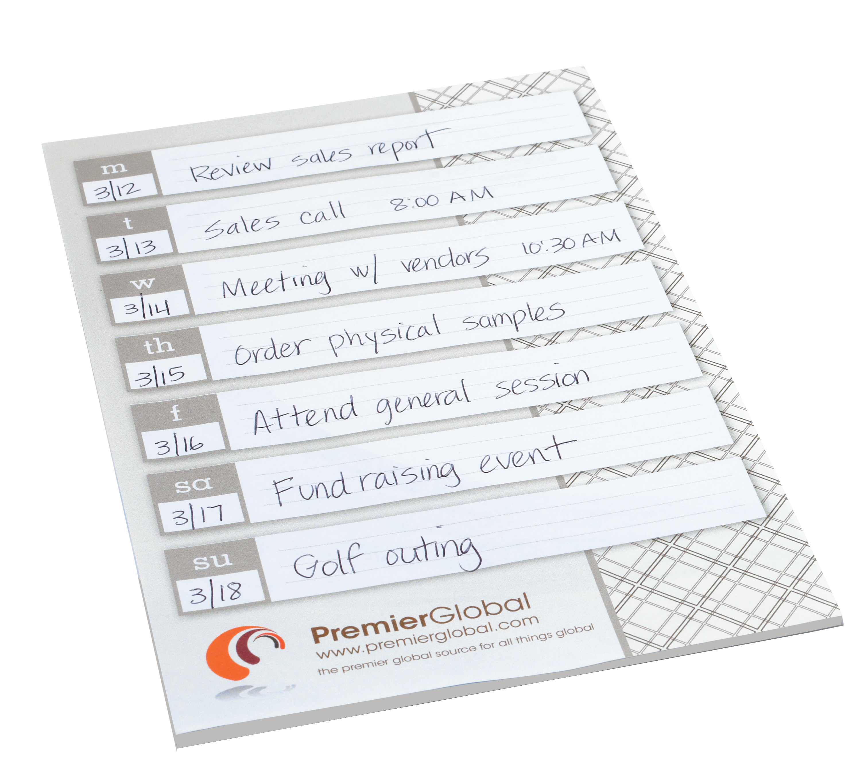 Souvenir® Sticky Note™ 6" x 9" Large Pad, 25 sheet 9