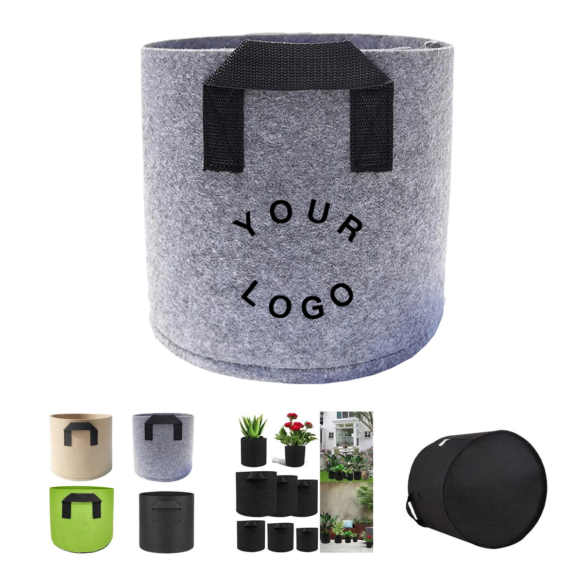 5 Gallon Fabric Grow Pouch for Gardening Use 3