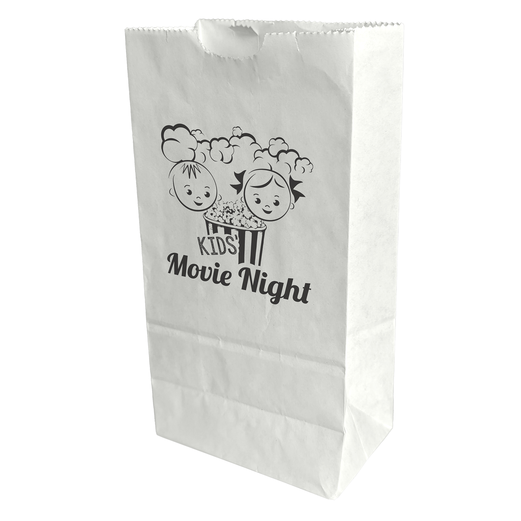 2# Popcorn Bag - Flexo Ink Print