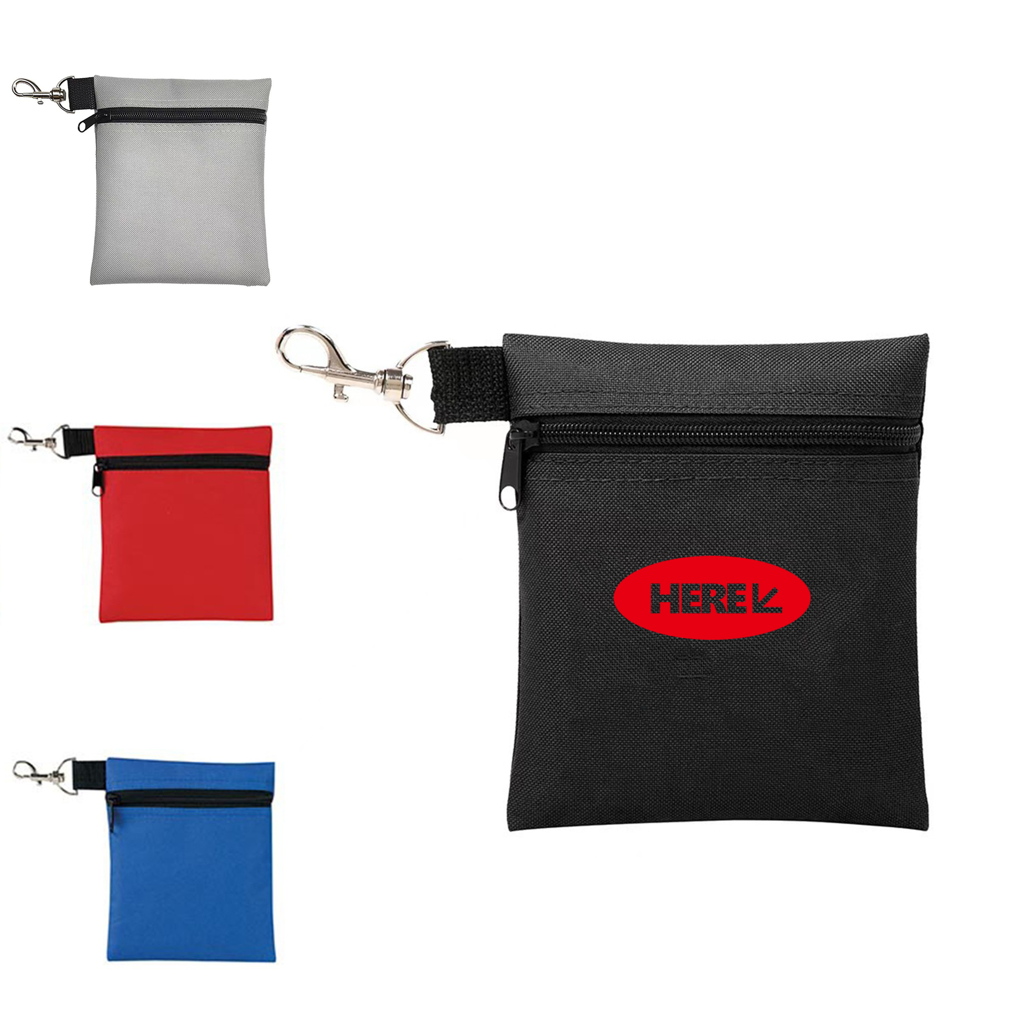 Zipper Golf Ball Pouch MOQ 50 2