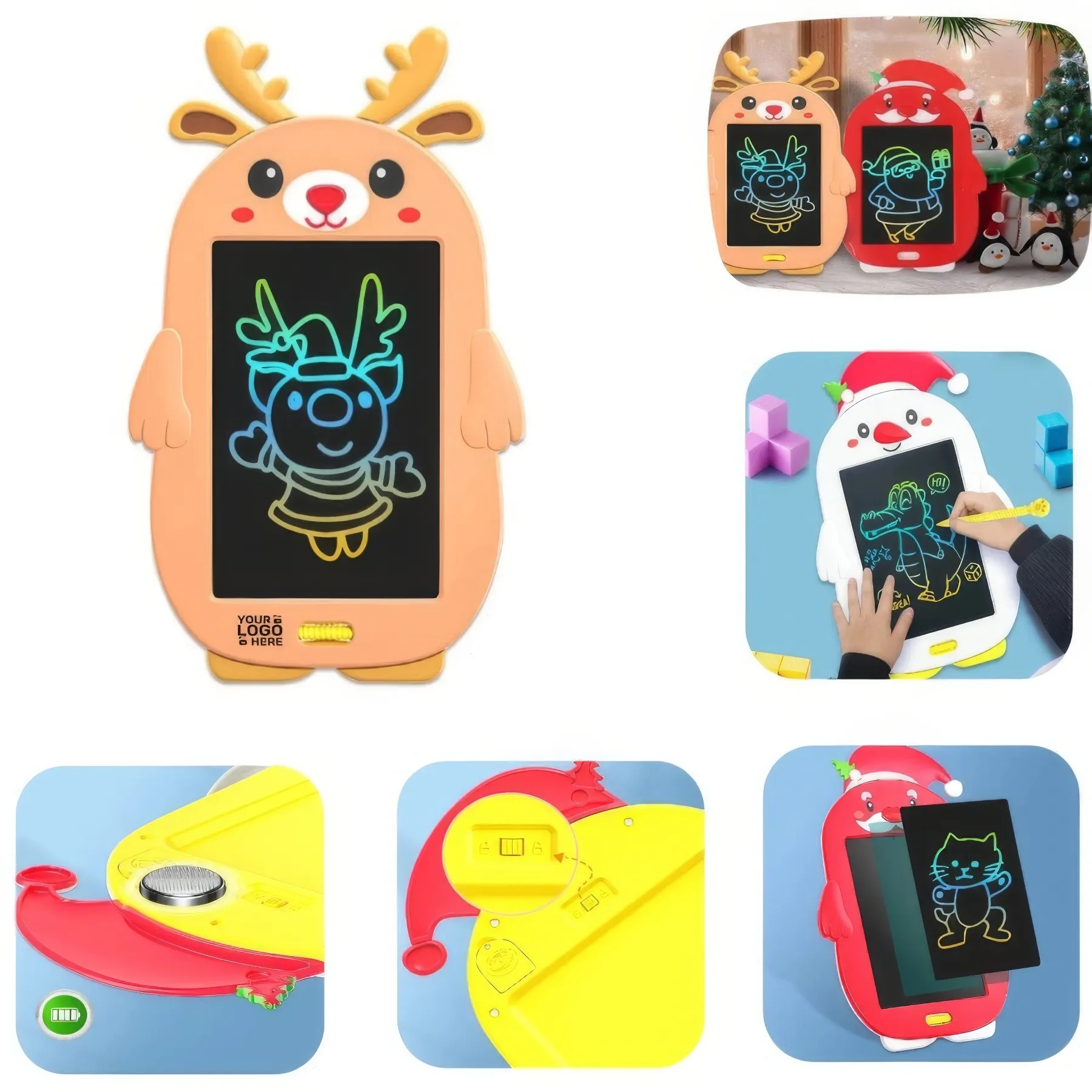 Christmas Lcd Drawing Pad 2
