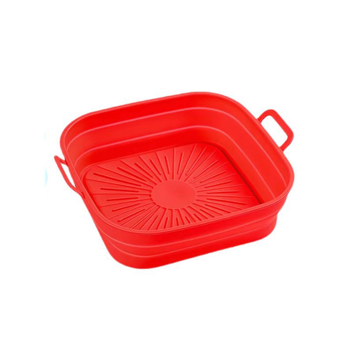 Foldable Silicone Air Fryer Liner – Odorless & Reusable 6