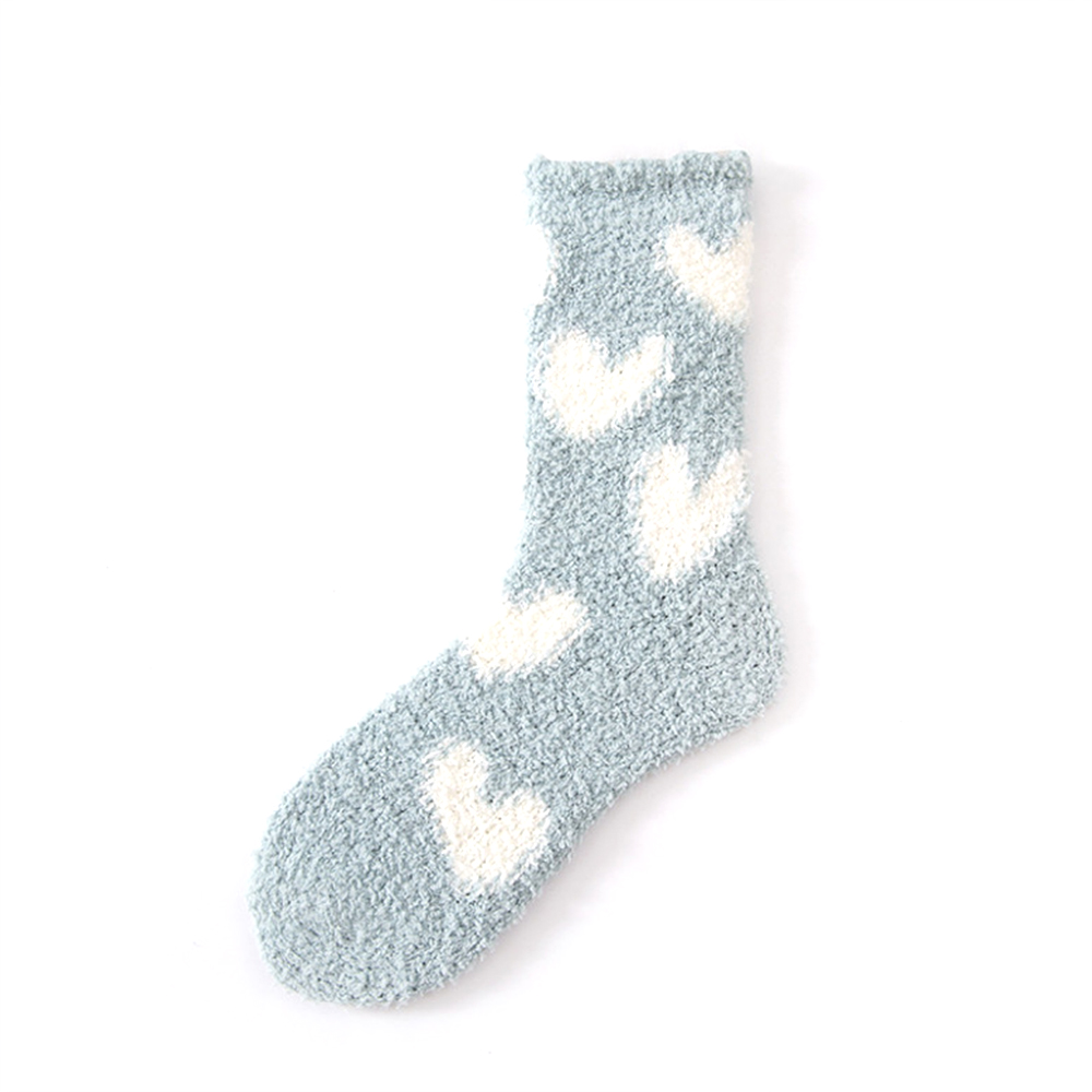 Coral Velvet Socks 7