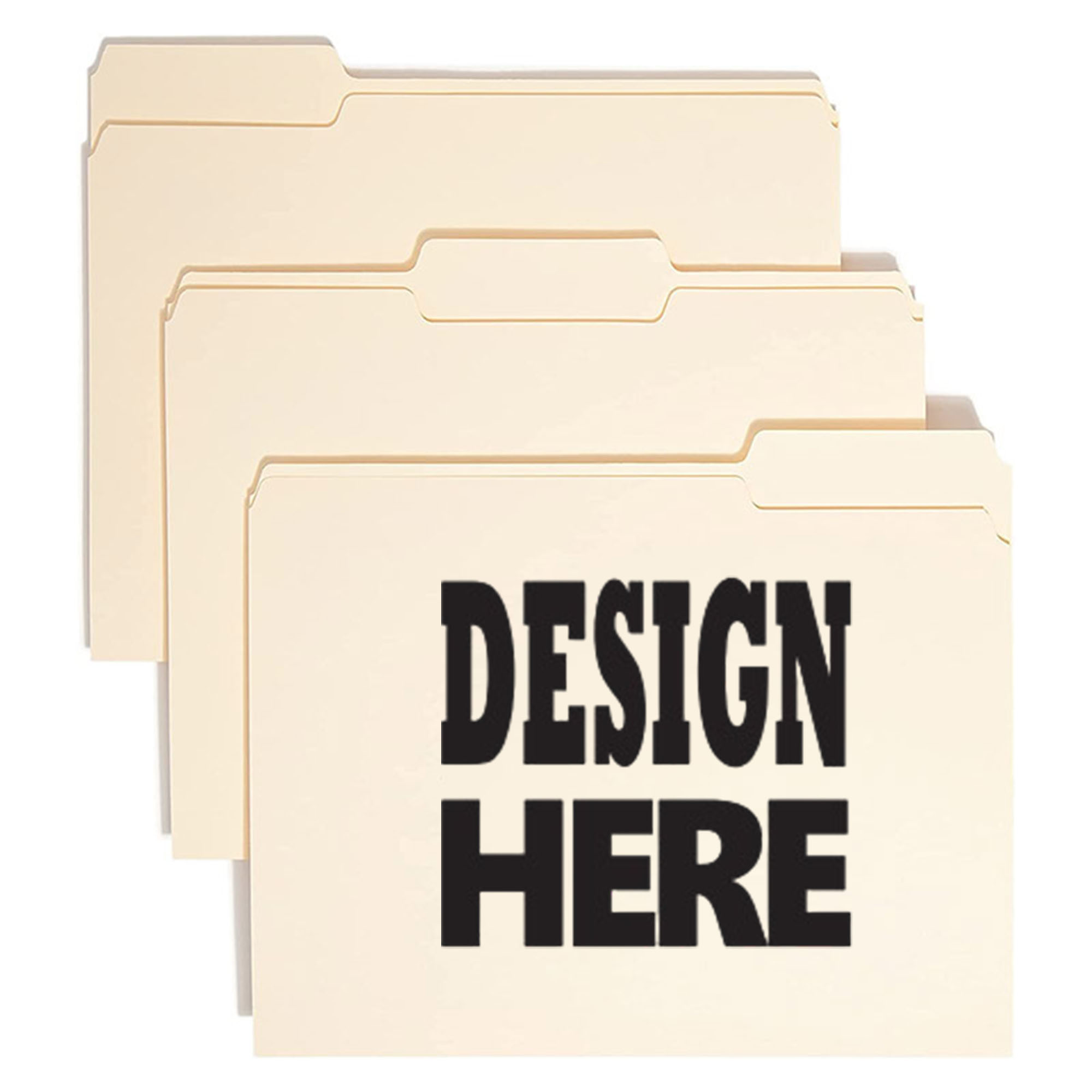 Letter Size Manila File Folder With Tab 2