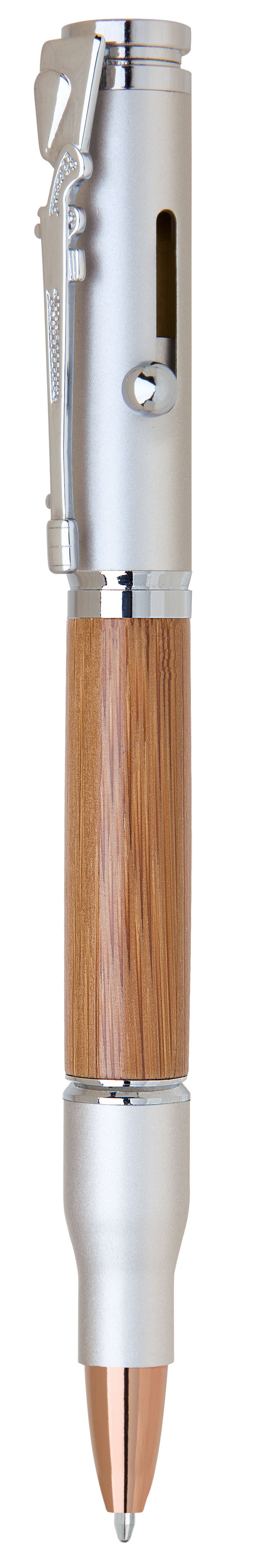 Bullet-III Bamboo Bolt Action Pen 4