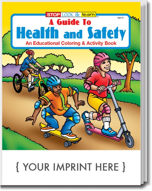 COLORING BOOK - A Guide to Health and Safety Coloring & Activity Book 6