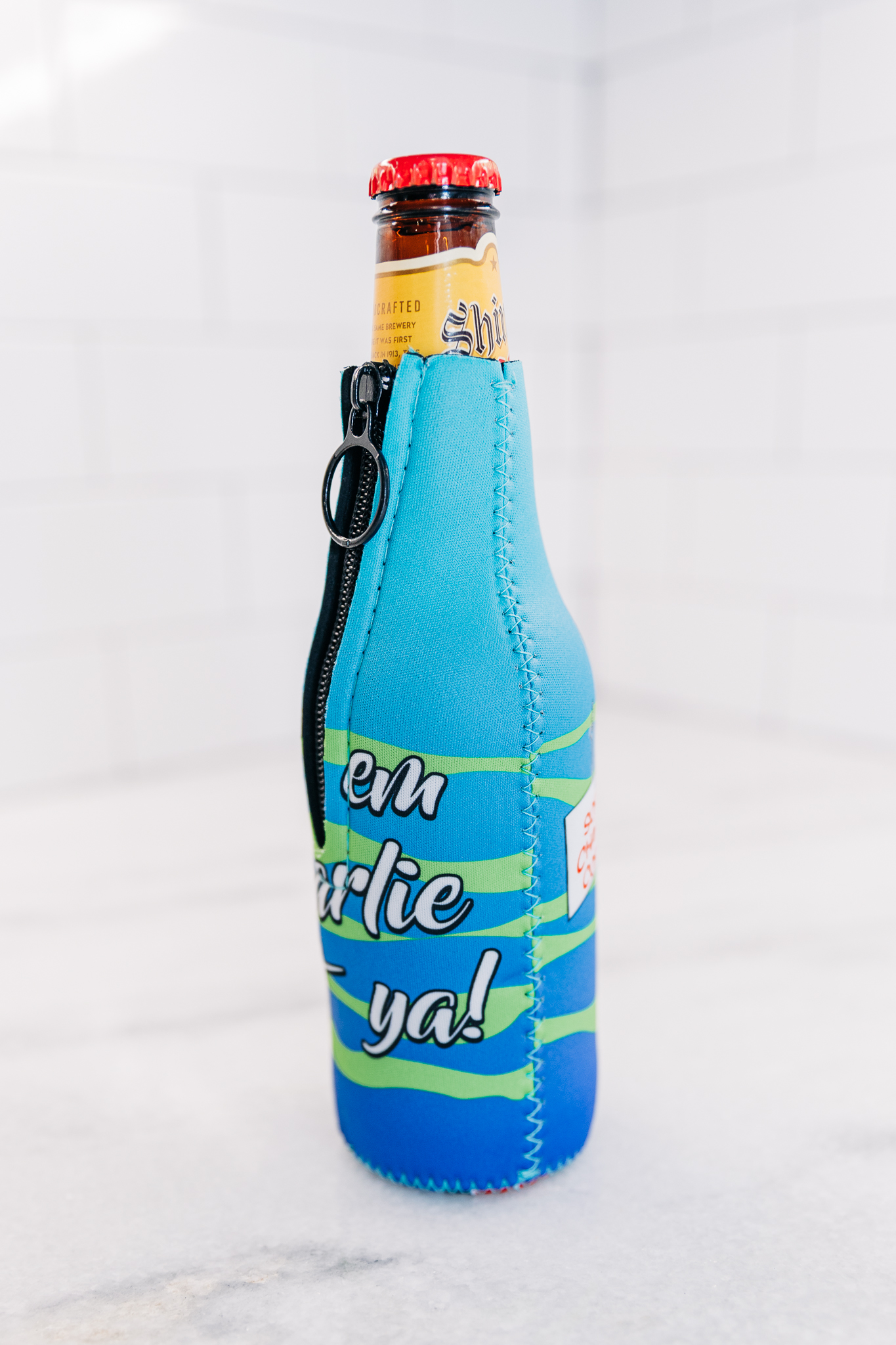 NeoZip Neoprene Zip-up Bottle Insulator 4