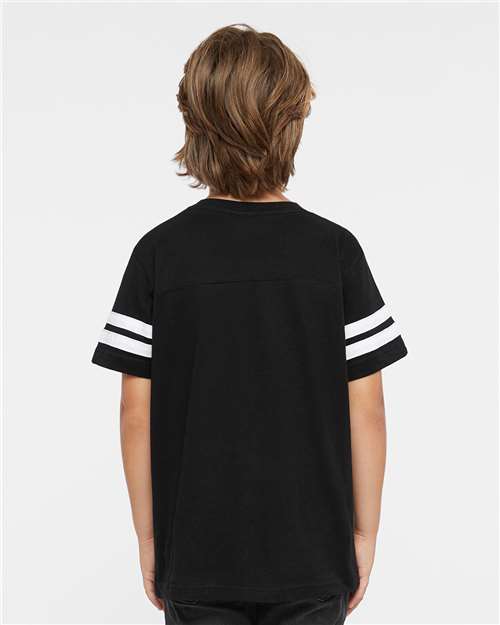 Youth Football Fine Jersey Tee - 6137 67