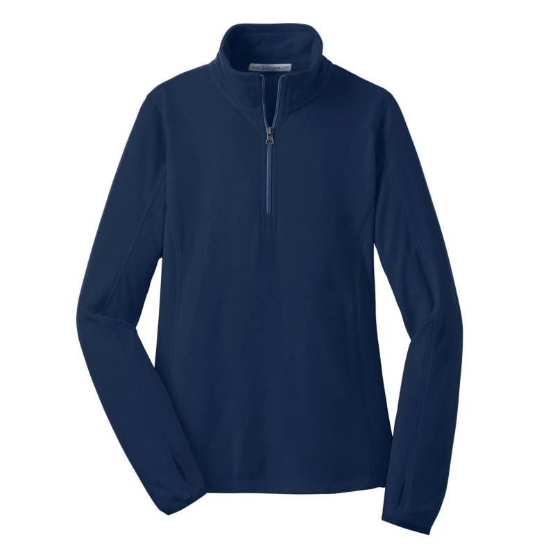 Port Authority Women's Microfleece 1/2-Zip Pullover., custom hoodie or sweatshirt with logo imprint 11
