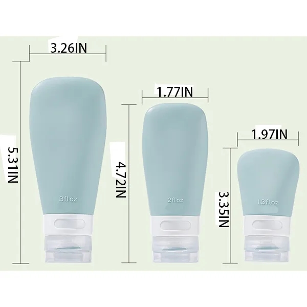 Silicone Travel Liquid Dispenser Bottle 2