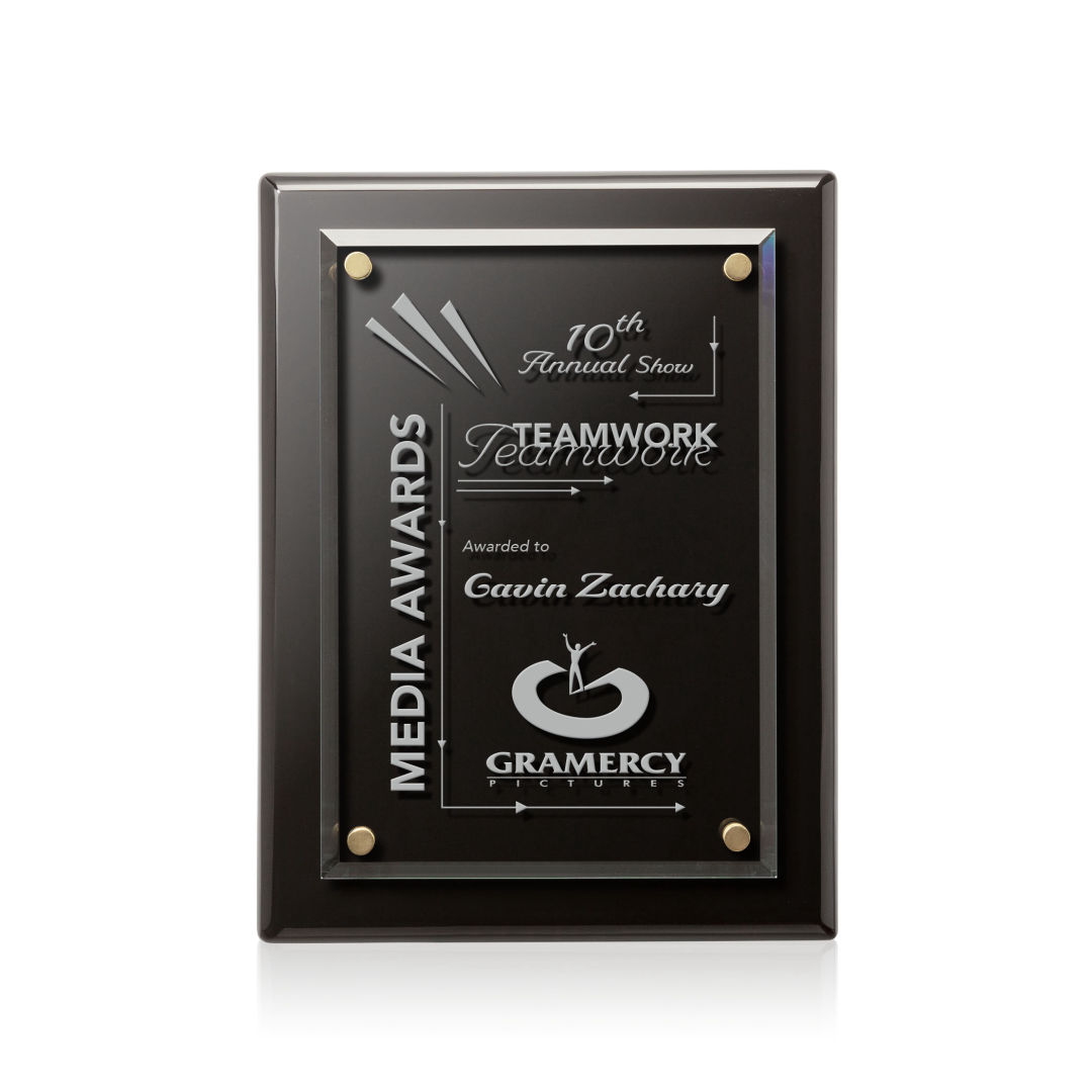 Caledon Plaque - Black/Gold 8
