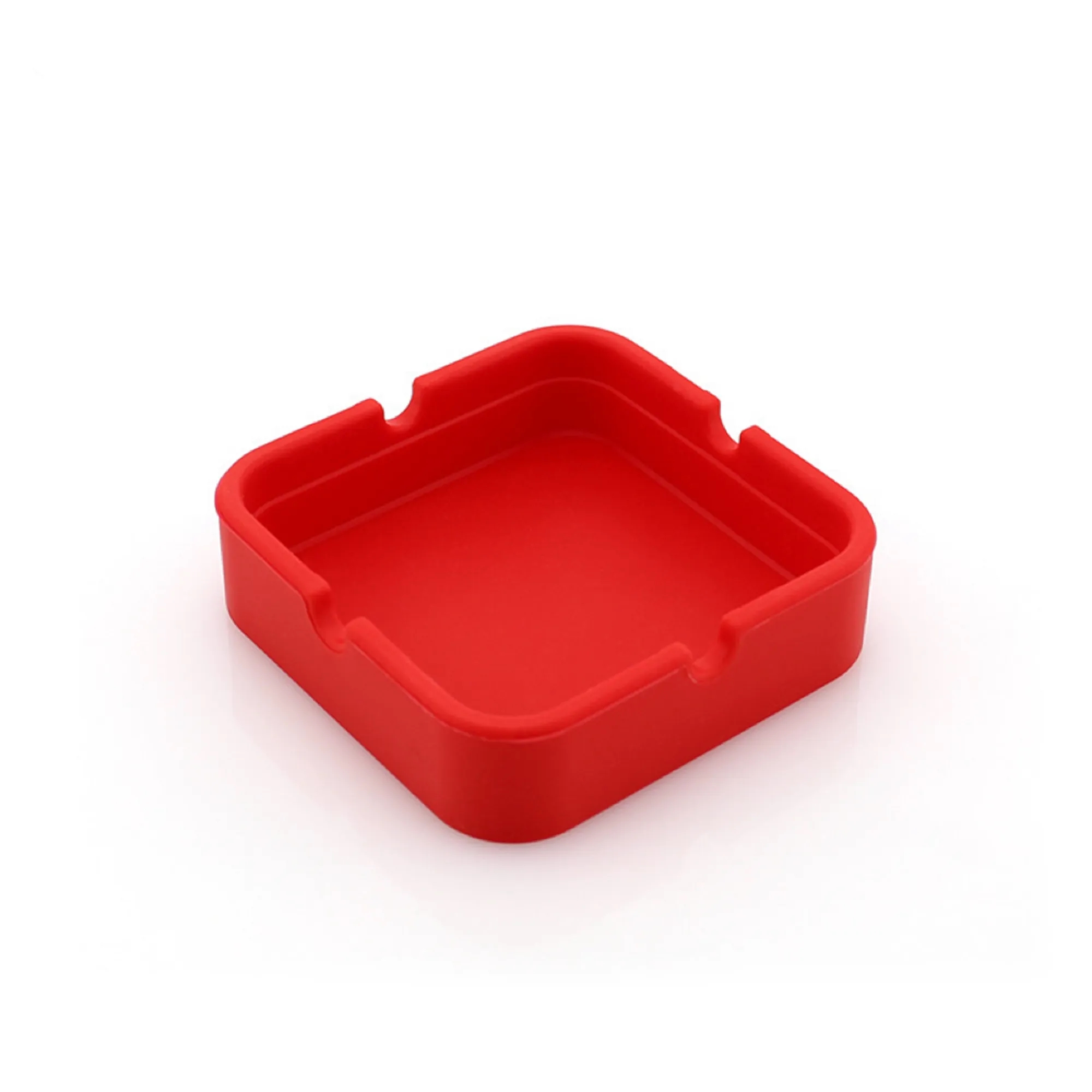 Square Silicone Unbreakable Ashtray 4