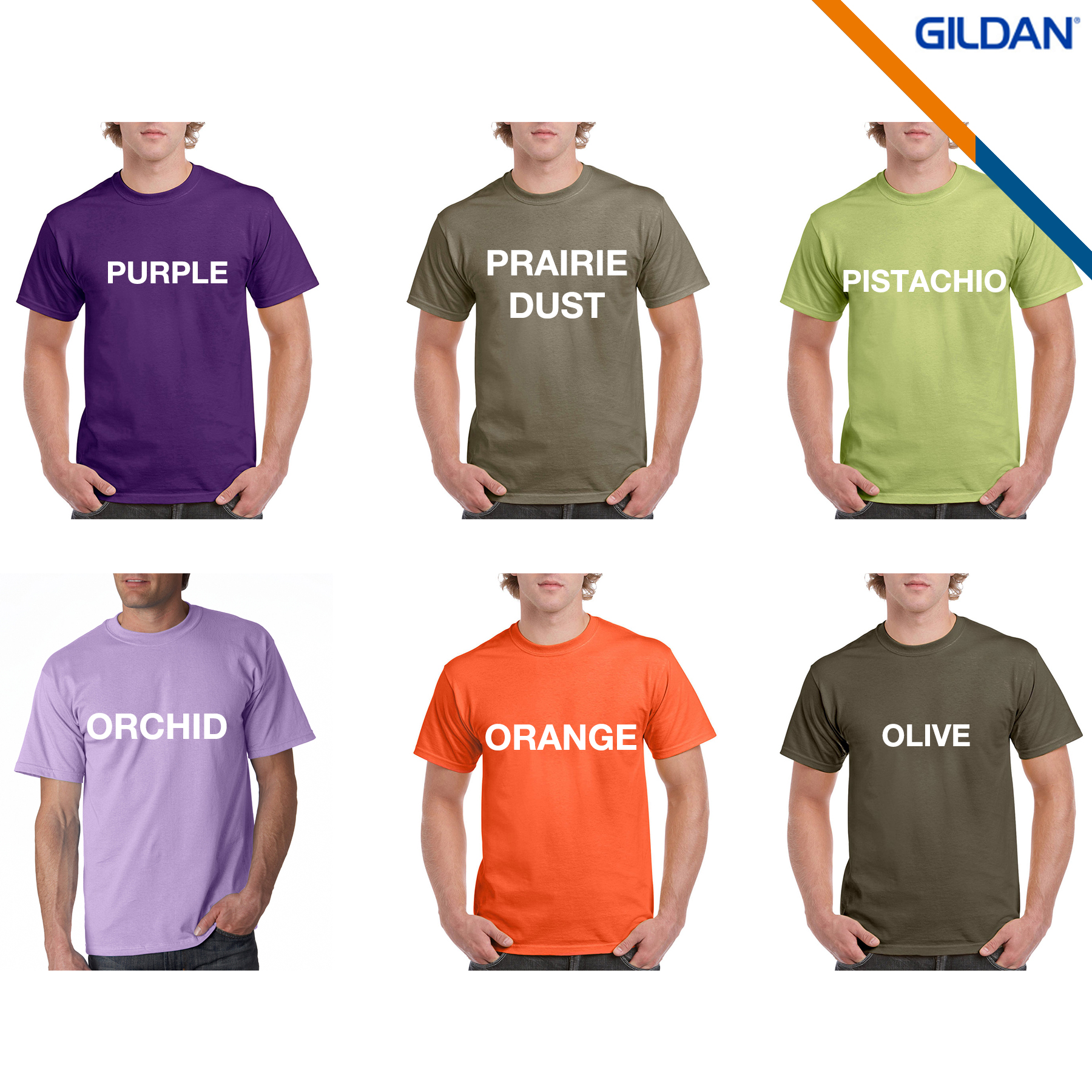 Gildan® 6 oz Ultra Cotton Preshrunk Tees 9