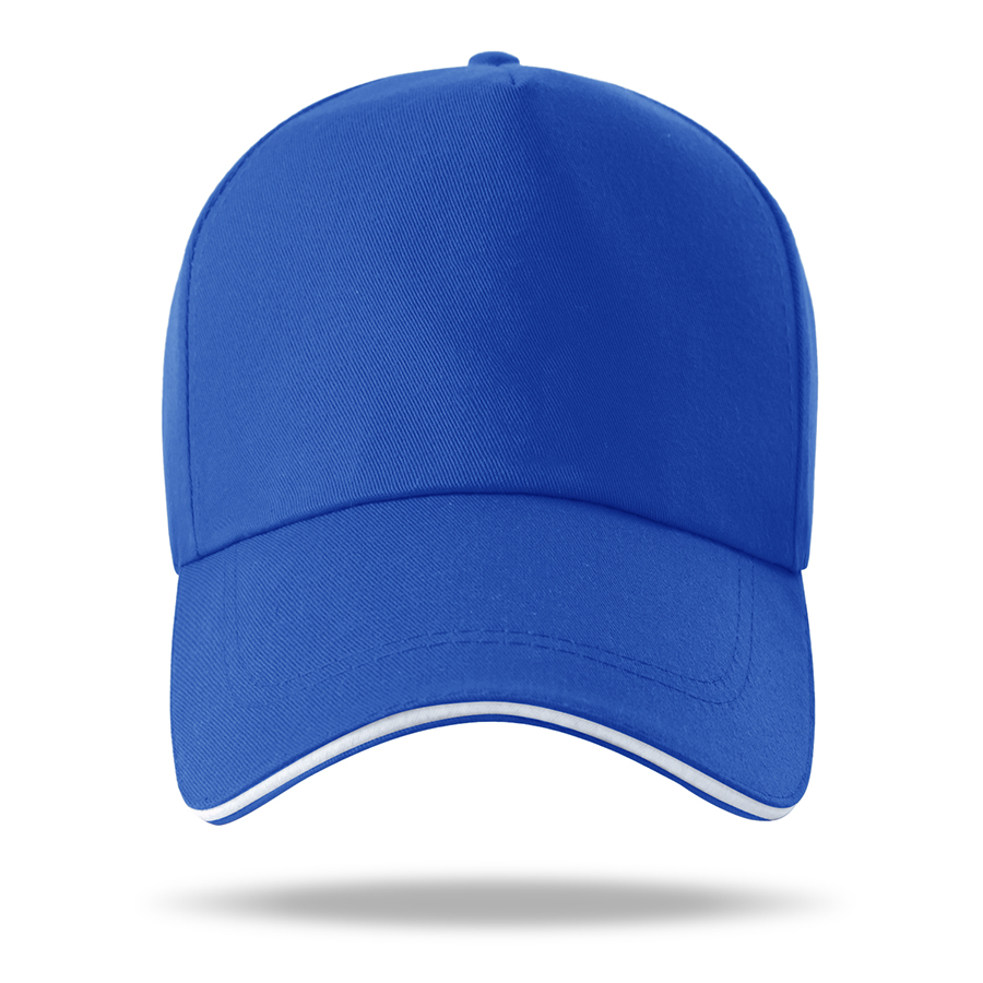 Stock Poly Cotton 5 Panel Cap, Double Buckle Back Fastener 29