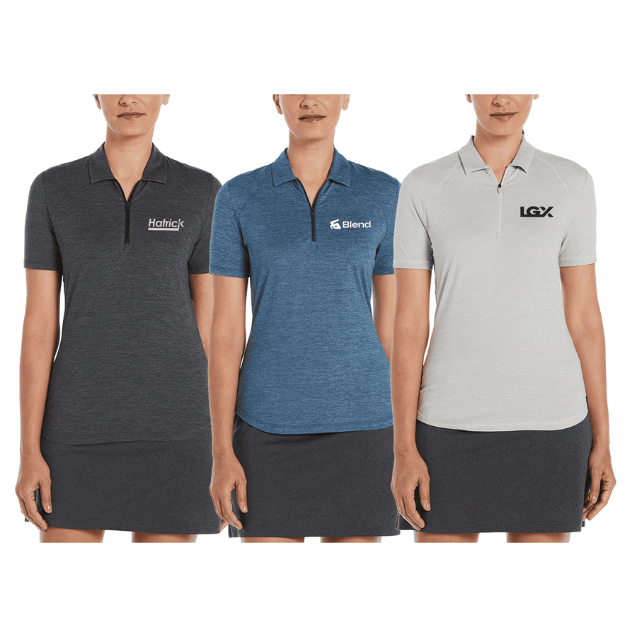 Ladies Double Knit Polo Shirt 3