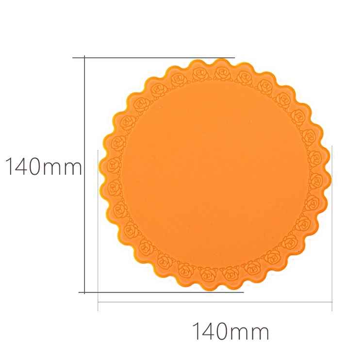 Non-Slip Silicone Drink Coasters 5
