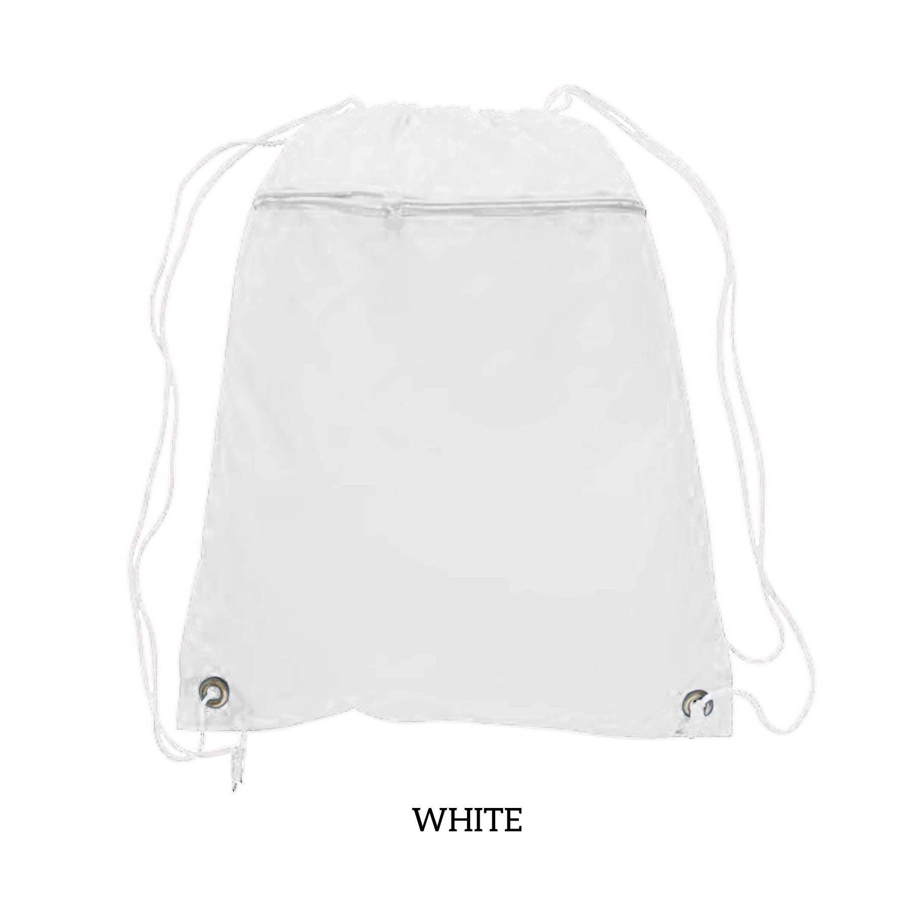 210D Polyester Drawstring Backpack w/PU Coating 6