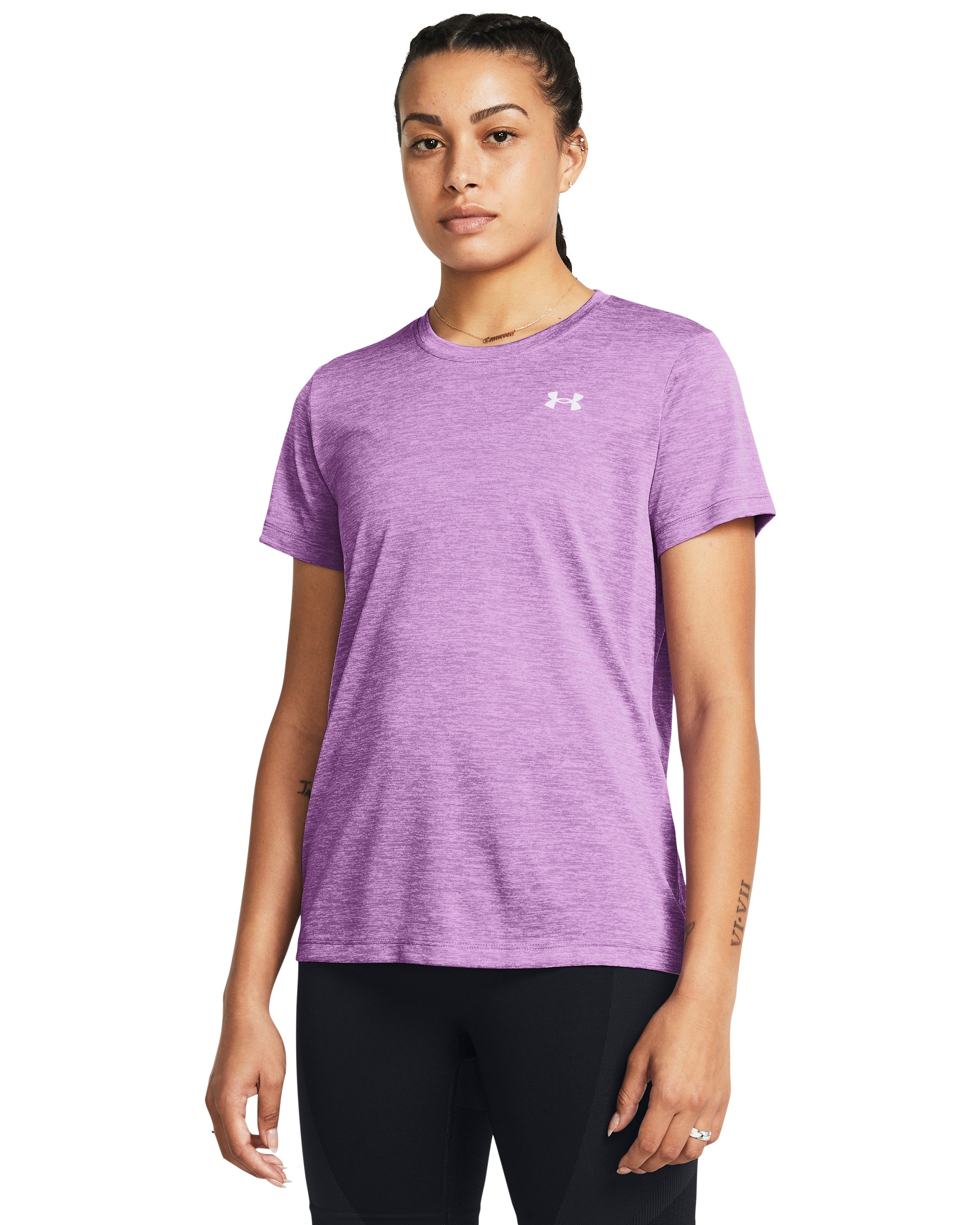 UA Tech Twist Women's Short Sleeve 2
