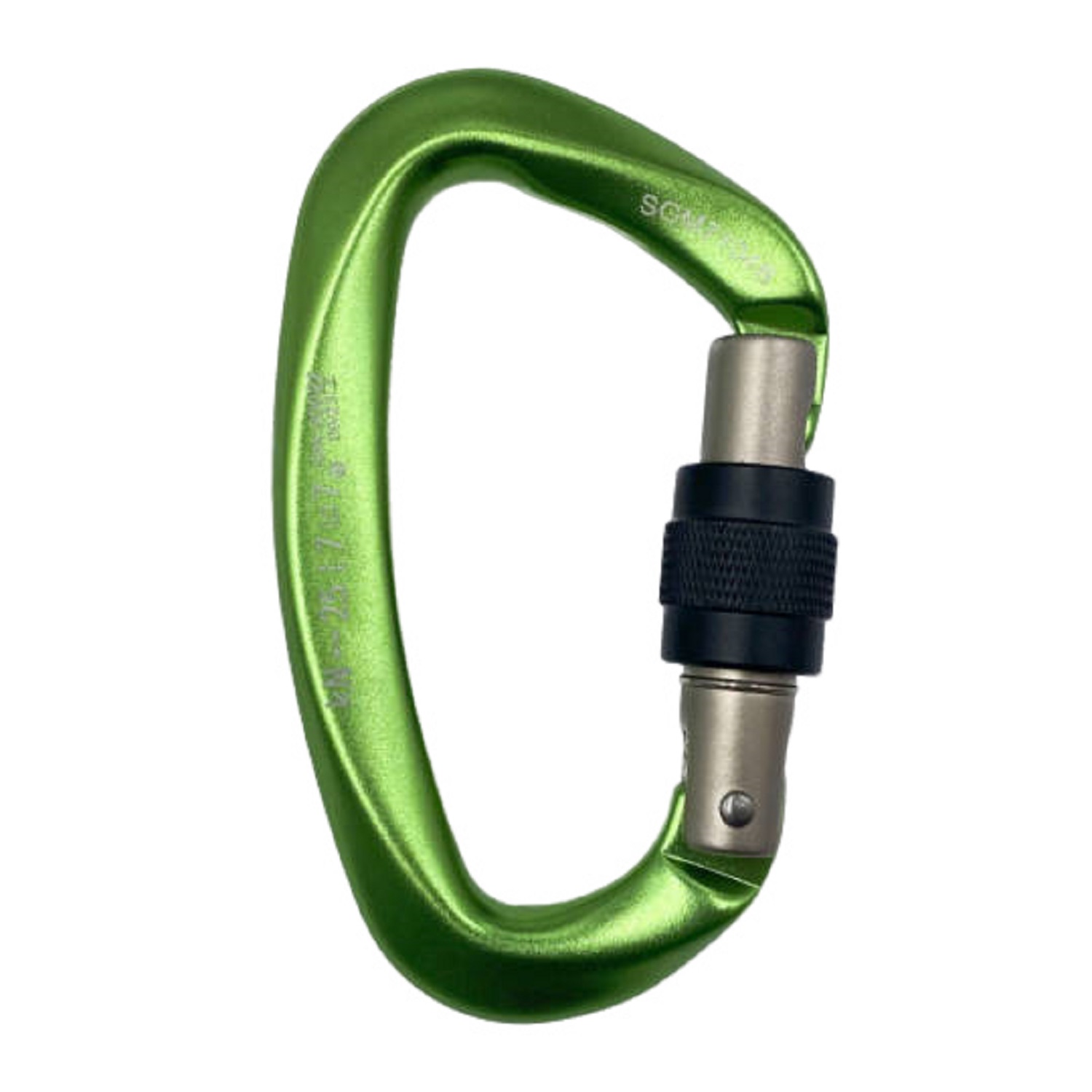 D-Ring Shape Screw Gate Carabiner 8