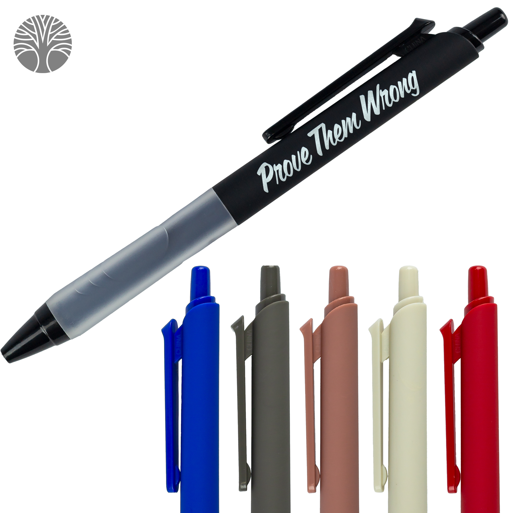 Recycled Soft-Touch Pen with Silicone Grip 9
