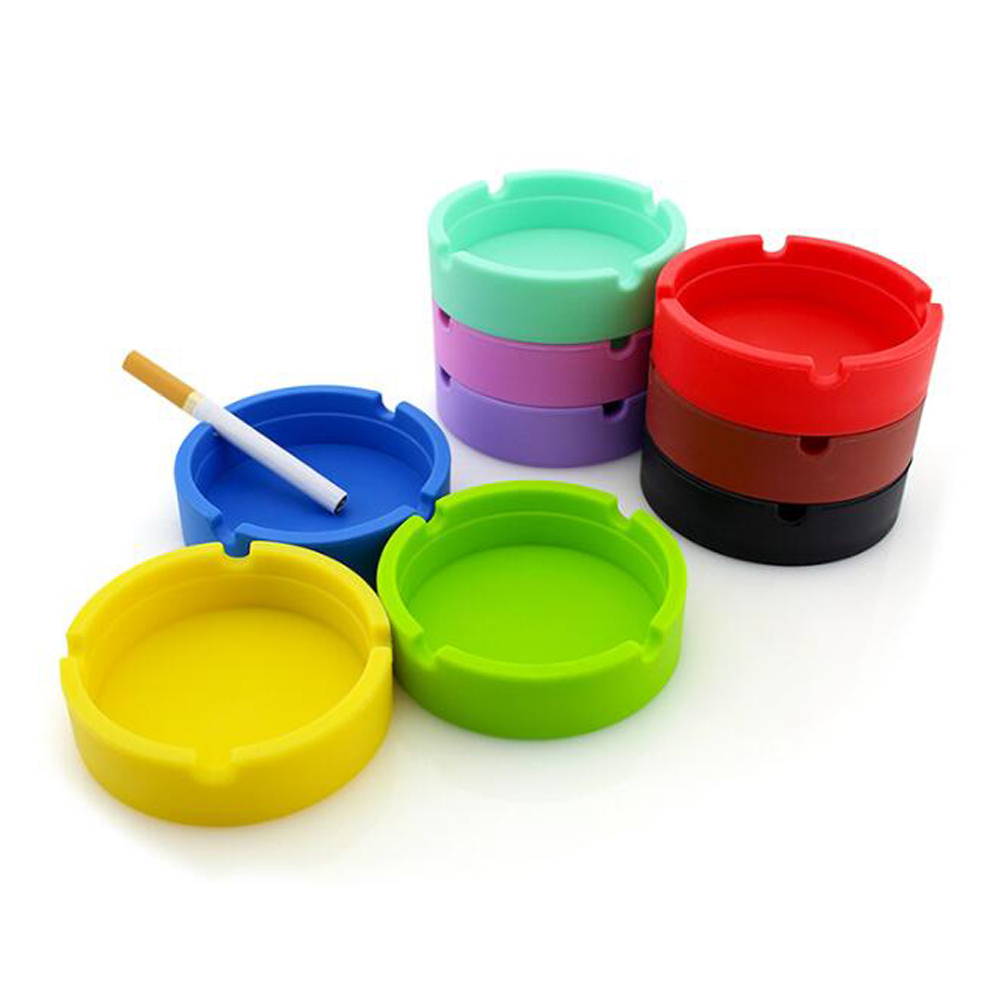 Round Silicone Ashtray 2